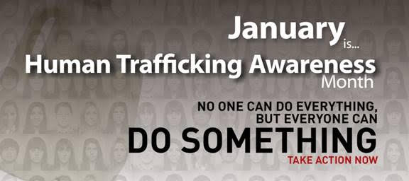 Human Trafficking Awareness Month of January